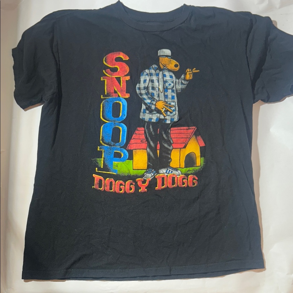 Snoop Doggy Dogg Black Graphic Tee